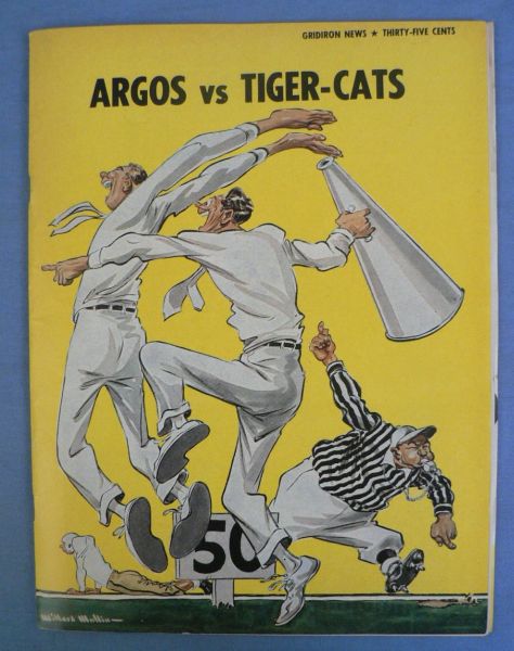 1958 CFL Hamilton Tiger-Cats
